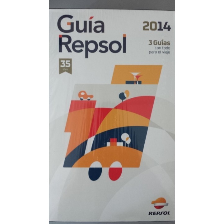 Guía Repsol 2014. 3 guías con todo para el viaje. Obra en estuche.